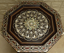 Octagonal Table, Dense Star Medallion — view 5