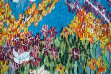 Blossom Branches handwoven tapestry — view 18