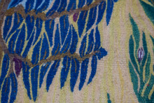 Grazing Horses among the Trees handwoven tapestry — view 11