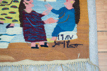 Village Wedding handwoven tapestry — view 14