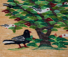 Leafy Tree of Birds handwoven tapestry — view 3
