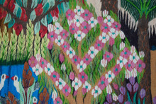 Blossom Garden handwoven tapestry — view 13