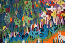 Garden with Donkey and Ibis handwoven tapestry — view 20