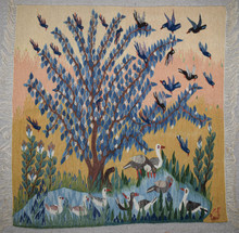 Custom Egyptian tapestry commission, small 2–3 ft — example of a past piece