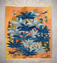 Custom Egyptian tapestry commission, small 2–3 ft — example of a past piece — detail 1