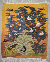 Custom Egyptian tapestry commission, small 2–3 ft — example of a past piece — detail 2