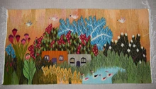 Custom Egyptian tapestry commission, medium 3–4.5 ft — example of a past piece — detail 10