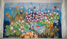 Custom Egyptian tapestry commission, medium 3–4.5 ft — example of a past piece — detail 17