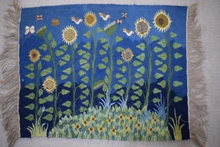 Custom Egyptian tapestry commission, medium 3–4.5 ft — example of a past piece — detail 19