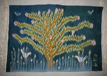 Custom Egyptian tapestry commission, medium 3–4.5 ft — example of a past piece — detail 15