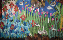 Custom Egyptian tapestry commission, extra large 6–8 ft — example of a past piece — detail 11