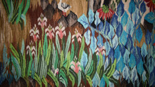 Custom Egyptian tapestry commission, extra large 6–8 ft — example of a past piece — detail 12