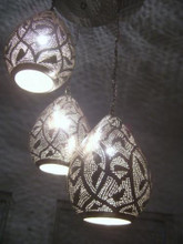 Moroccan hanging lanterns