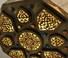 jeweled chandelier