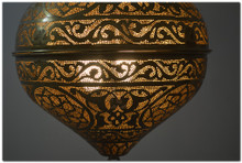 brass lighting fixture
