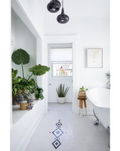 boho bathroom lights