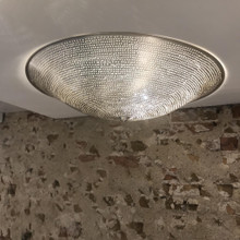 silver plated ceiling light