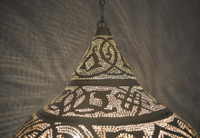 brass light fixture