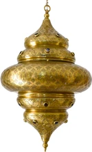 solid brass entryway light