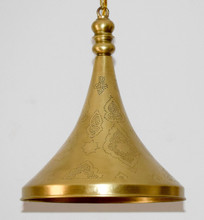 vintage gold lamp