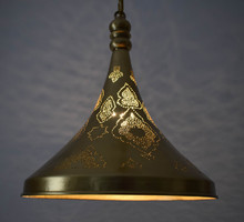 brass pendant light