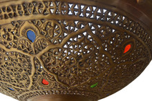 Moroccan hallway lighting