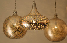 Moroccan kitchen pendant lamps