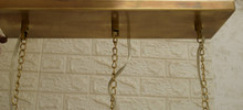 Moroccan Pendant Light Set Of 3 - Oxidized Brass - view 6