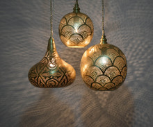 handcrafted Moroccan lamps