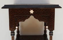 Mashrabiya Lattice Lamp Table — view 4