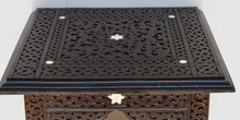 Mashrabiya Lattice Lamp Table — view 5