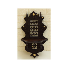 Handcarved Wall Hanging Wood Shelf, Morocco Wall Décor, Moroccan furniture, Wooden Wall Shelf