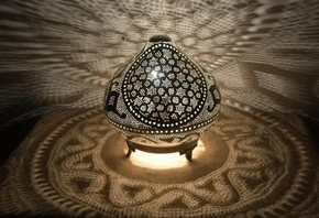 boho floor lamp, 