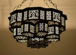 black large foyer chandelier