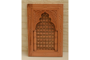 Custom Mashrabiya Lattice Cabinet Doors — Made to Order