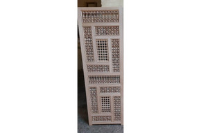 Mashrabiya Lattice Wardrobe — Handcrafted, Custom Size