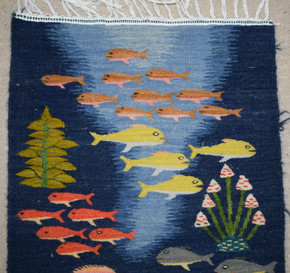 Underwater Marine Life handwoven tapestry — view 2