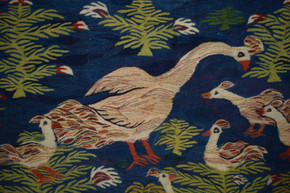 Handwoven Tapestry Egyptian Kilim-Wall Hanging Wool Folk Art Home Decor 4.6 FT