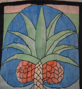 Date Palm and Birds handwoven tapestry — view 2