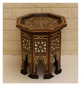 Moroccan Inlay Accent Table 13 in