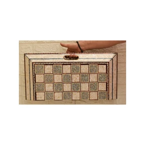 Backgammon Chess Board 25 in Inlay — detail 1