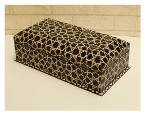 Mother of Pearl Jewelry Box 16 in