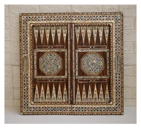 Inlaid Backgammon Board 25 in