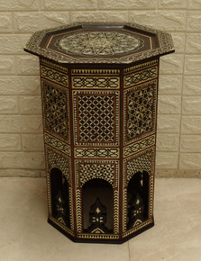 Octagonal Table, Dense Star Medallion — view 2
