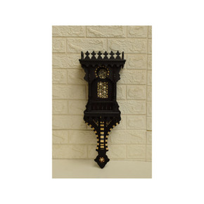 Vintage Handmade Egyptian Arabesque Hanging Wood Wall Shelf, Egyptian Wall Shelf, Middle Eastern Islamic Wall Décor, Wooden Shelf