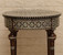 Egyptian Luxury Mother of Pearl Inlay Side Table, 20" Round Mosaic Wooden Table, Coffee & End Table, Side Table, Moroccan Furniture