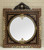 Handmade 32" * 26" Moroccan Wood Mirror Frame, Mother of Pearl Inlay, Wall Hanging Mirror Frame, Moroccan Furniture, Wall Décor Art