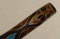 Handmade 36" Amber bakelite and Turquoise Inlaid Wooden Stick, 92 cm Egyptian Walking Cane , Ebony Wood Walking Stick