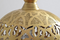 Boho Brass Moroccan Ceiling Light - side view