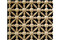 Fine turned spindle lattice panel in hand-cut solid wood